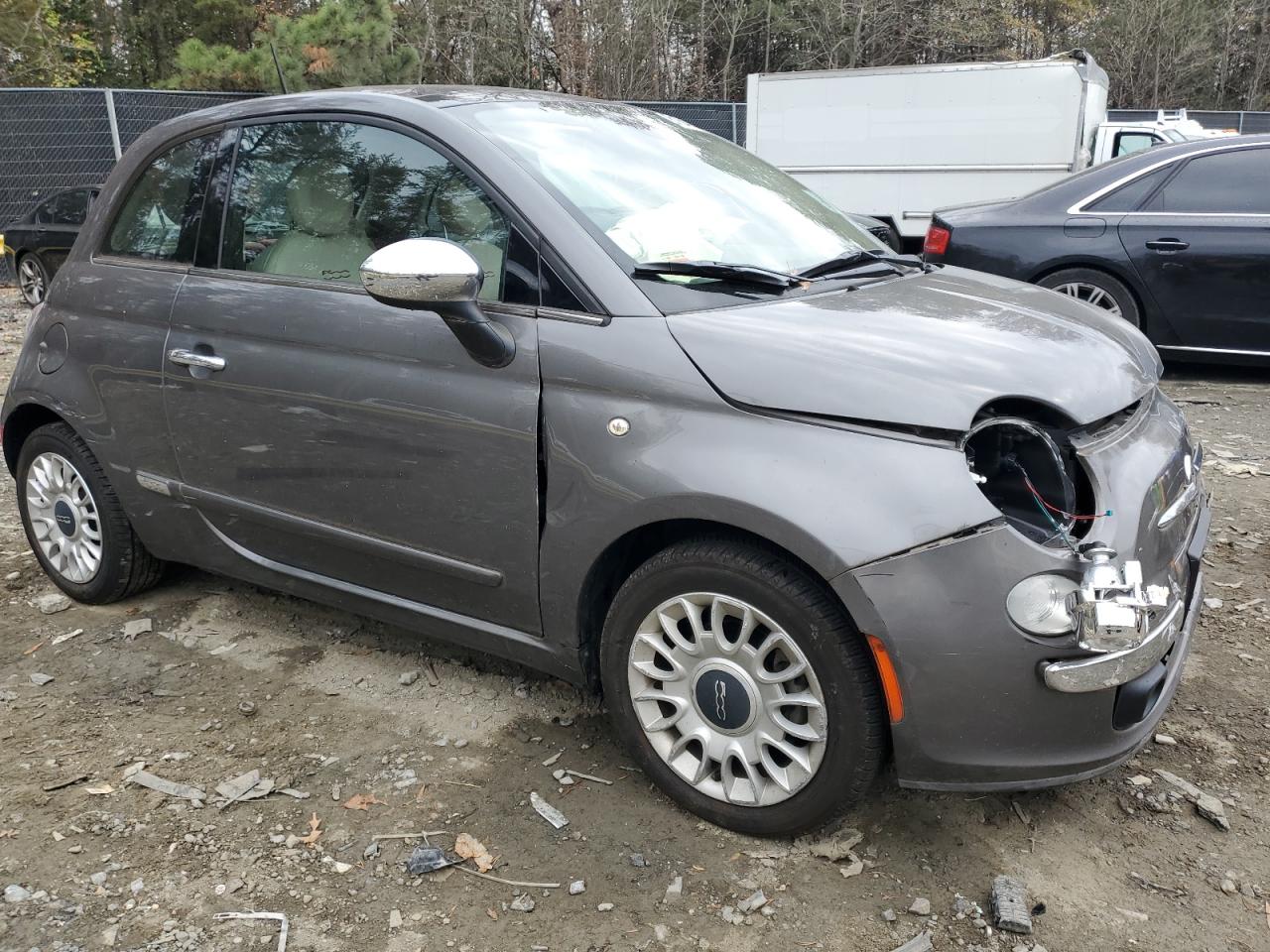 2013 Fiat 500 Lounge VIN: 3C3CFFCRXDT543846 Lot: 81649204