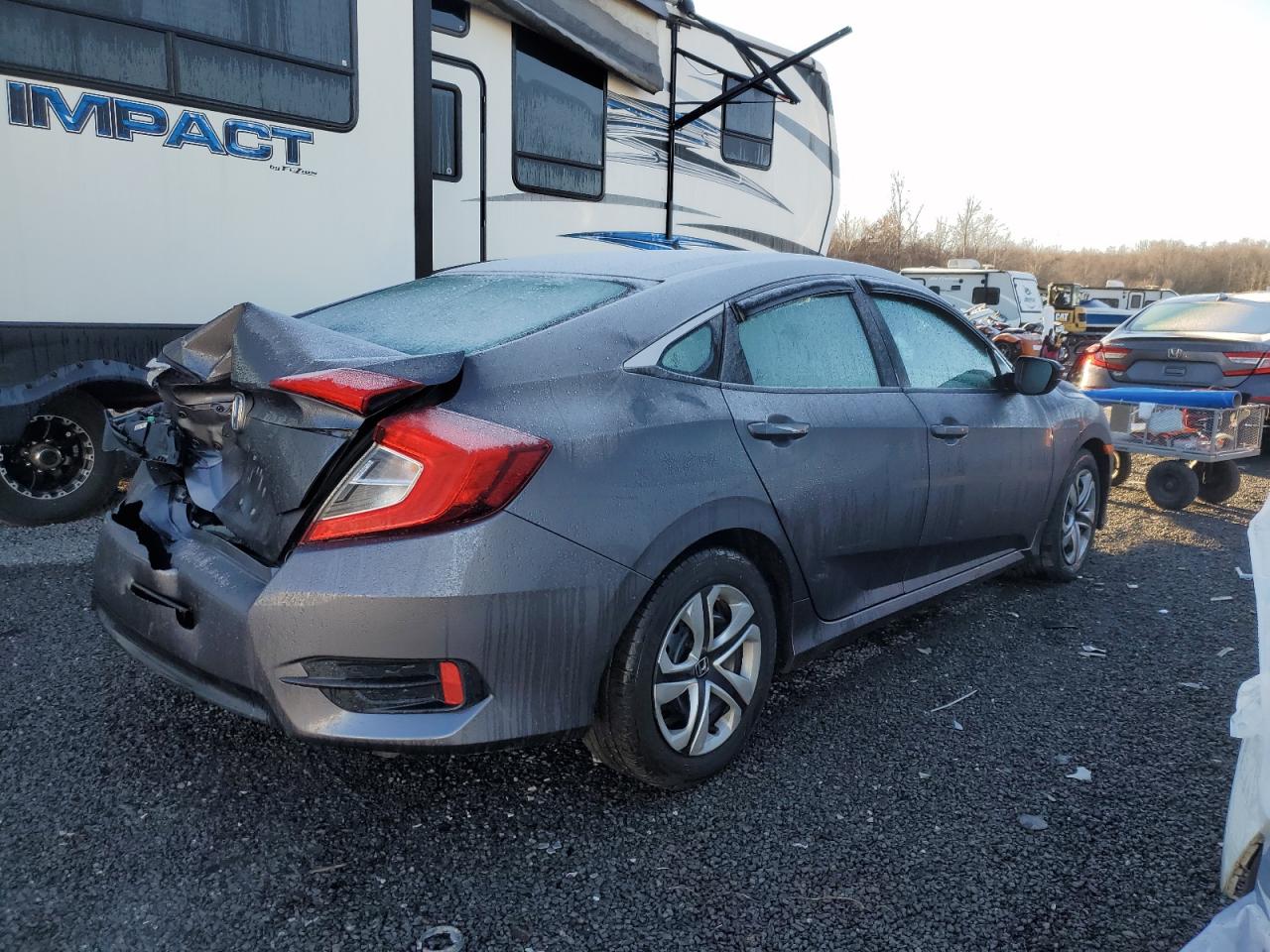 VIN 19XFC2F53GE005372 2016 HONDA CIVIC no.3