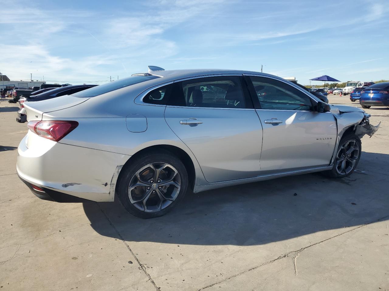 VIN 1G1ZD5ST0MF068147 2021 CHEVROLET MALIBU no.3