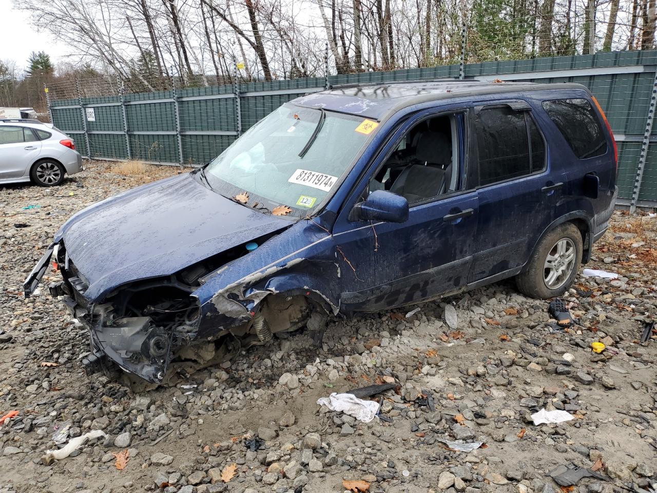 2002 Honda Cr-V Ex продається в Candia, NH - All Over