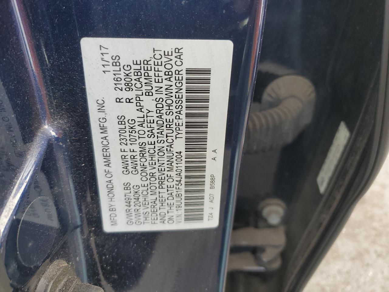 2018 Acura TLX - Image 12