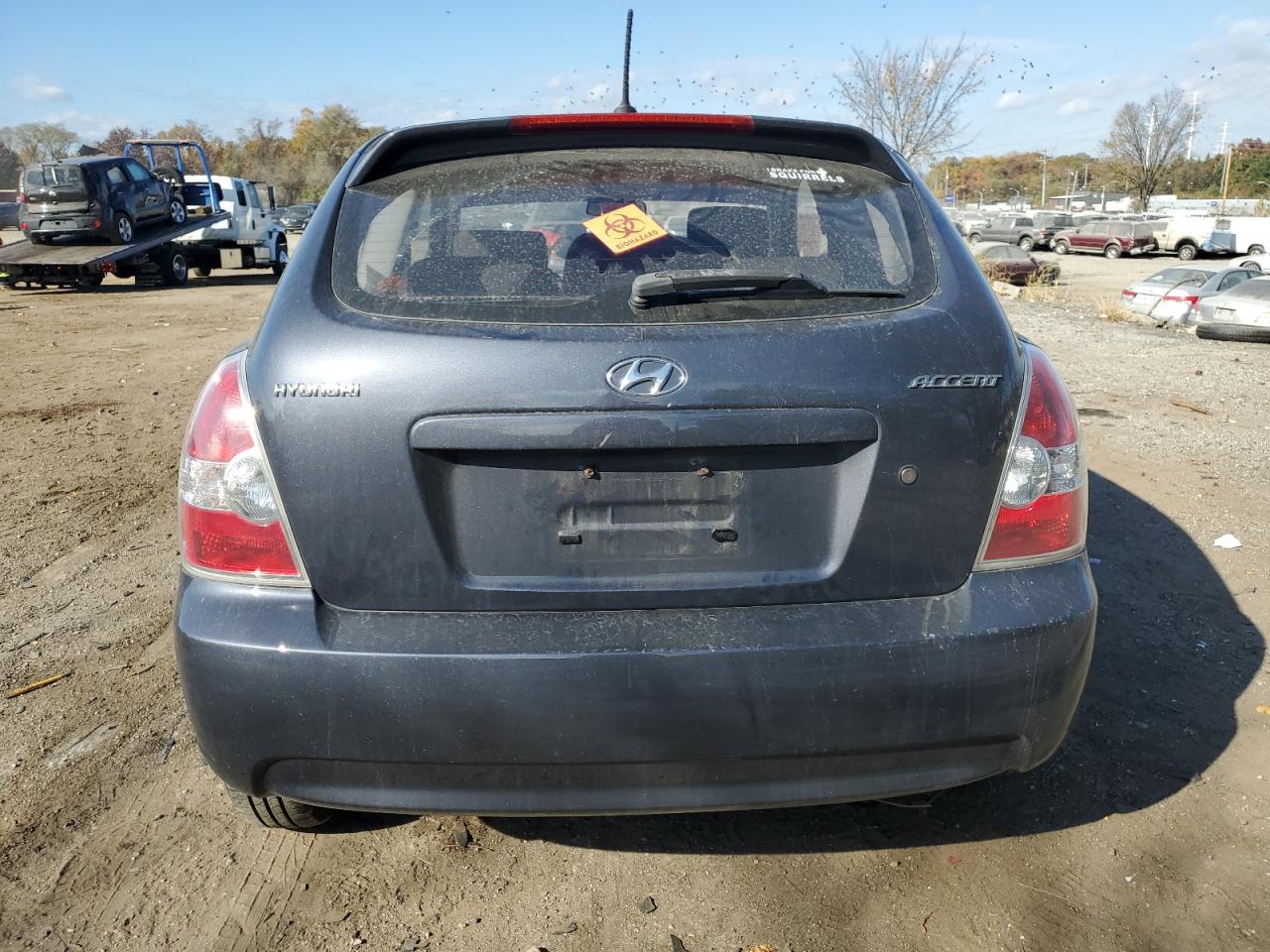 2010 Hyundai Accent Blue VIN: KMHCM3AC3AU160780 Lot: 78606534