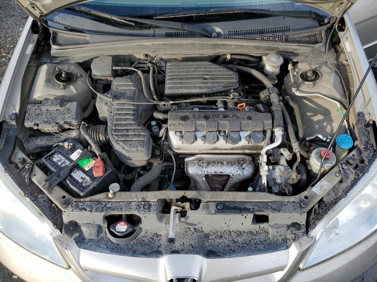 2004 Honda Civic Lx VIN: 2HGES16584H536402 Lot: 80133594