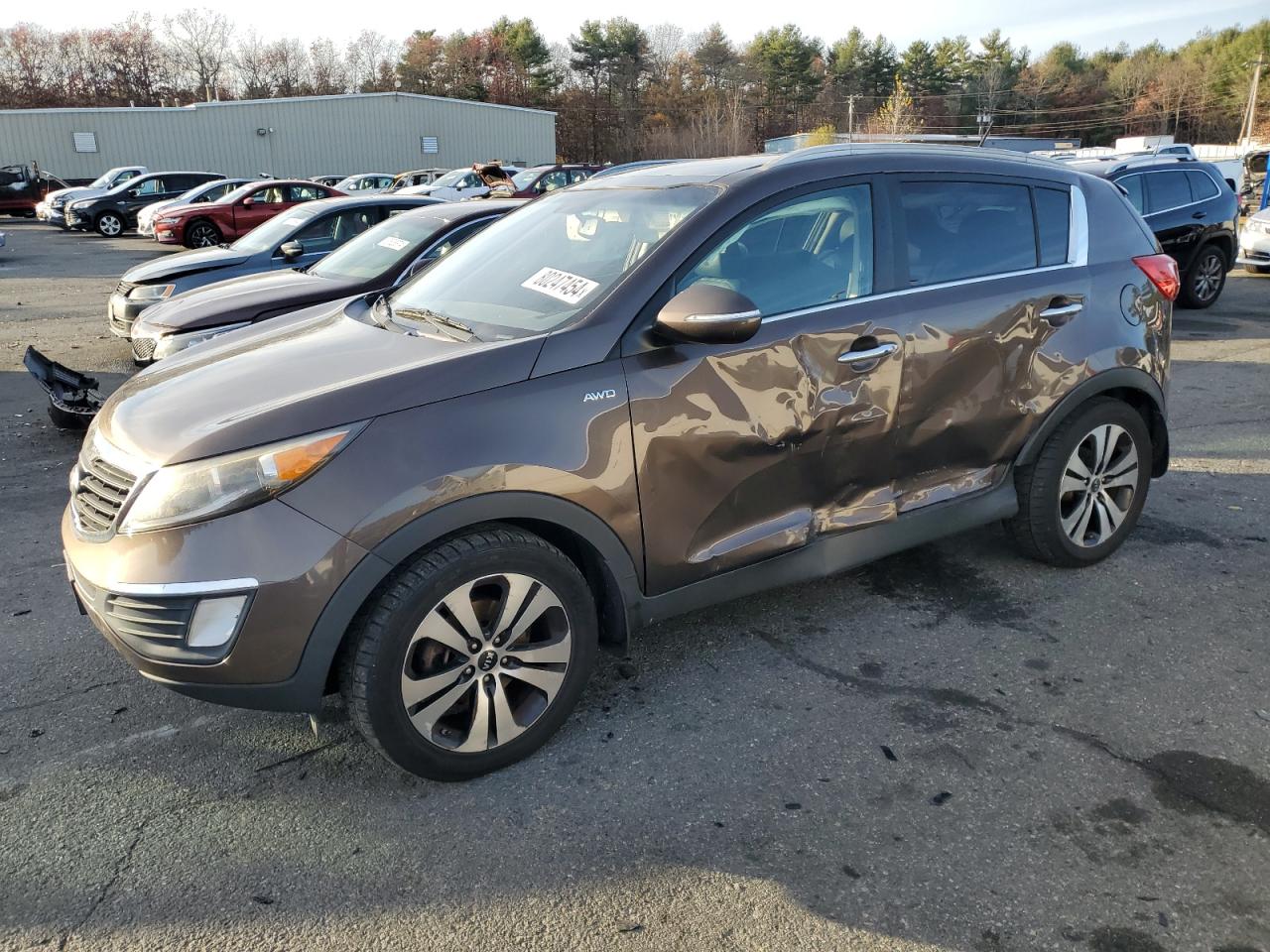 2013 Kia Sportage Ex VIN: KNDPCCA2XD7388939 Lot: 80247454