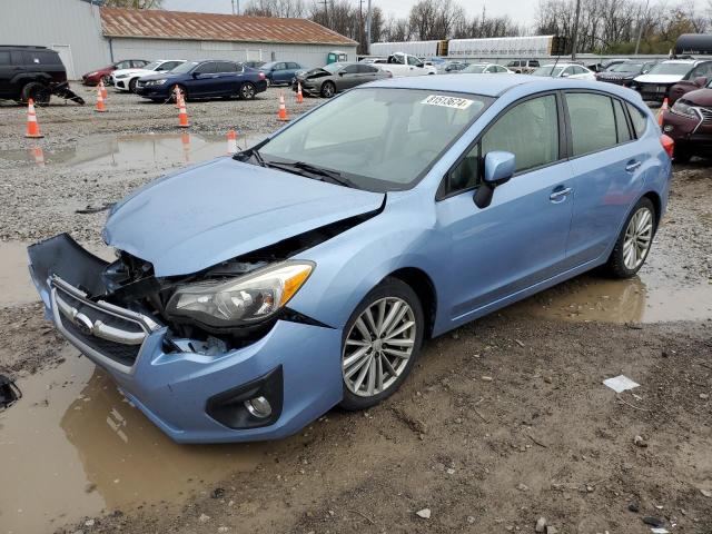  SUBARU IMPREZA 2012 Синий