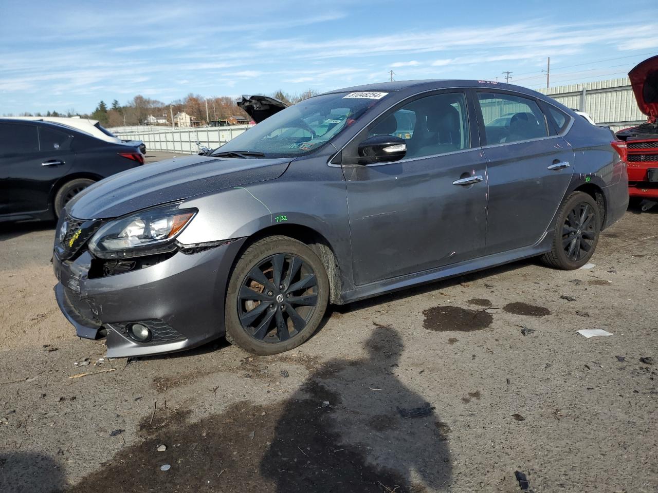 2018 Nissan Sentra S VIN: 3N1AB7APXJY235132 Lot: 81048254