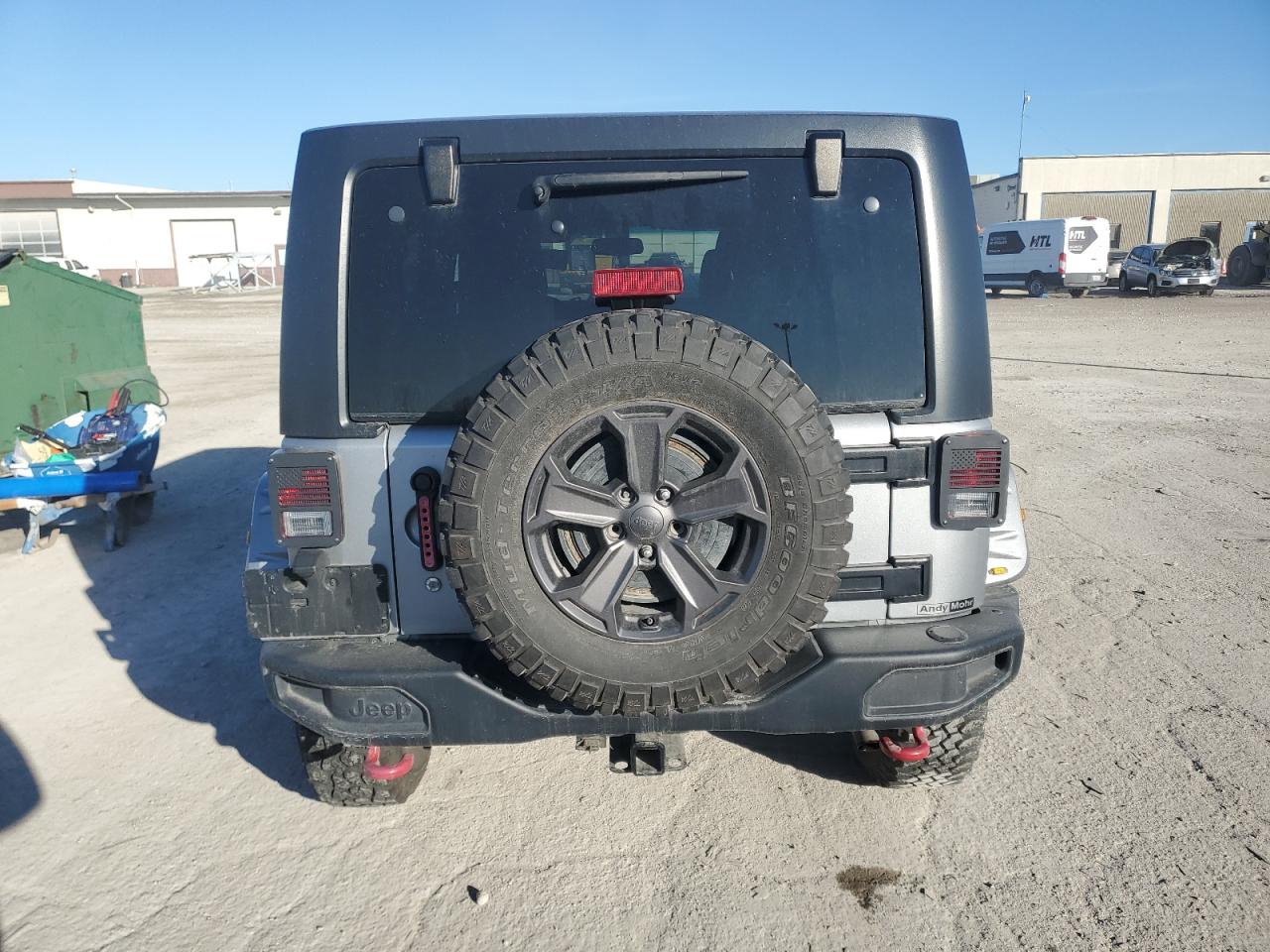 2018 Jeep Wrangler Unlimited Rubicon VIN: 1C4BJWFG2JL822814 Lot: 81669734