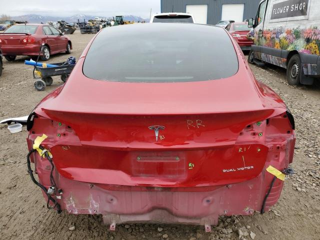  TESLA MODEL 3 2021 Красный