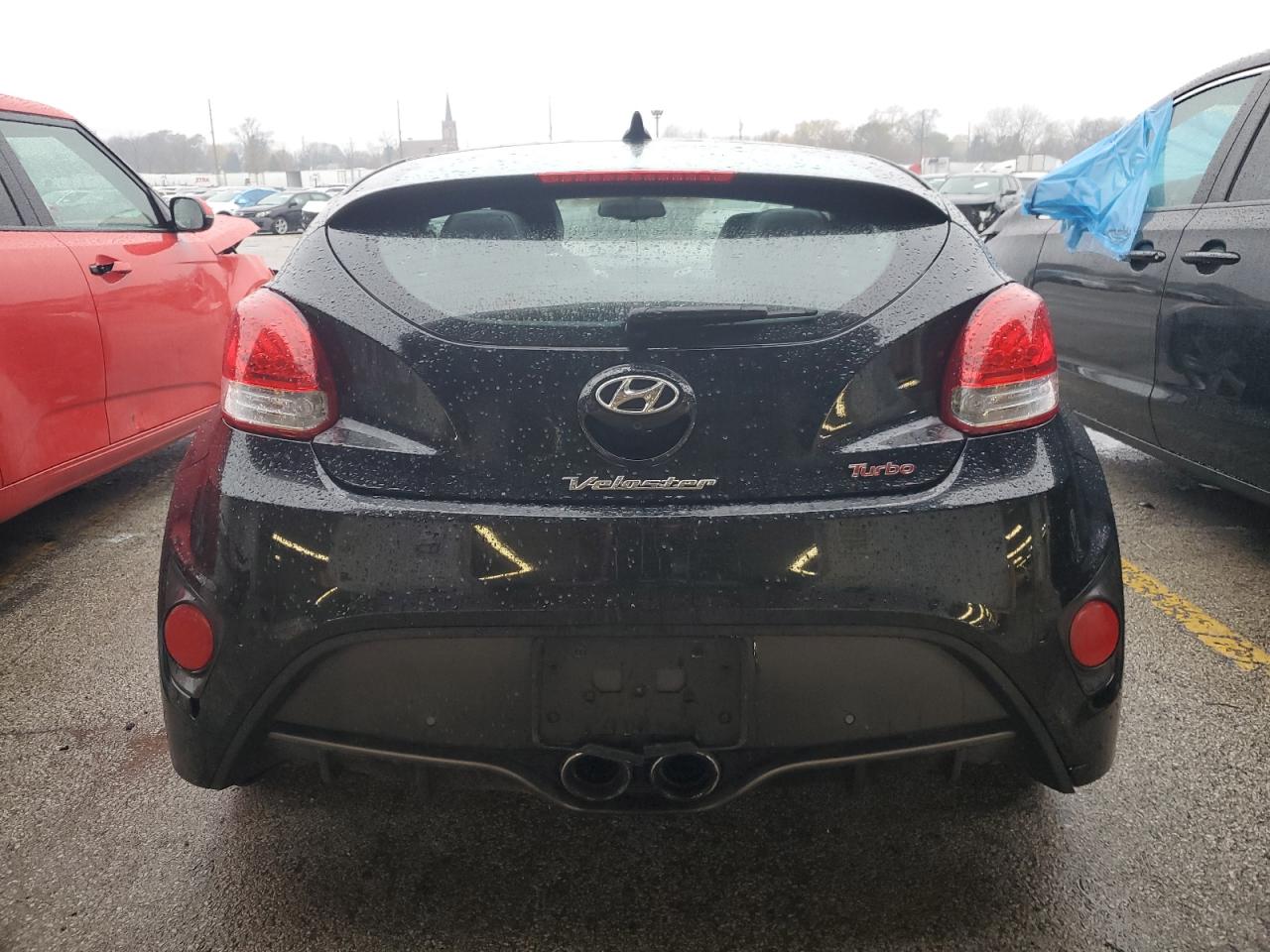 2015 Hyundai Veloster Turbo VIN: KMHTC6AE6FU229491 Lot: 81172394