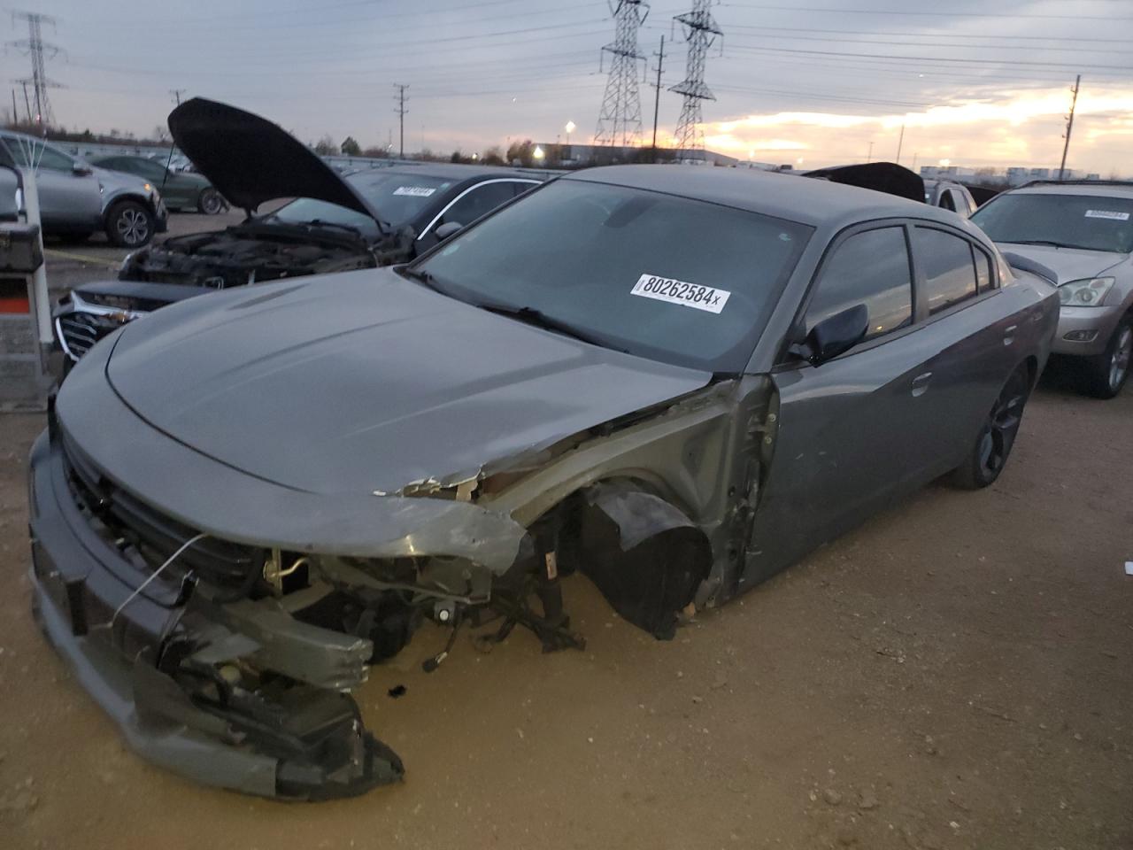 VIN 2C3CDXBG5KH572012 2019 DODGE CHARGER no.1