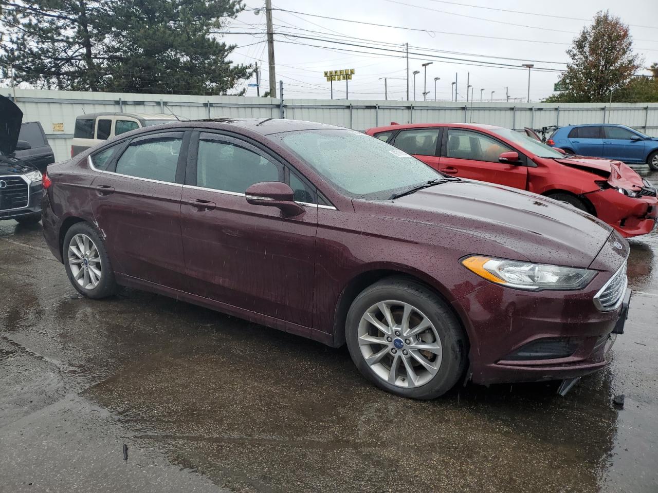 VIN 3FA6P0HD5HR245407 2017 FORD FUSION no.4