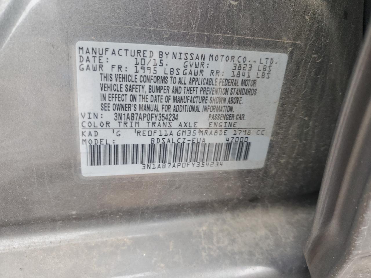 2015 Nissan Sentra - Image 15