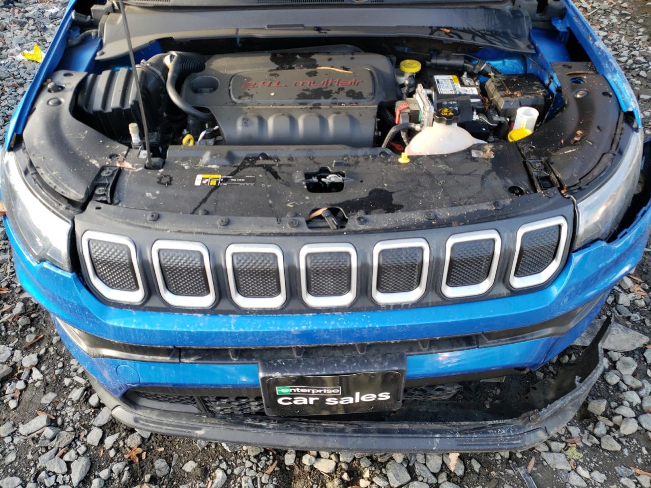 2022 Jeep Compass Latitude VIN: 3C4NJDBB7NT122230 Lot: 82299074