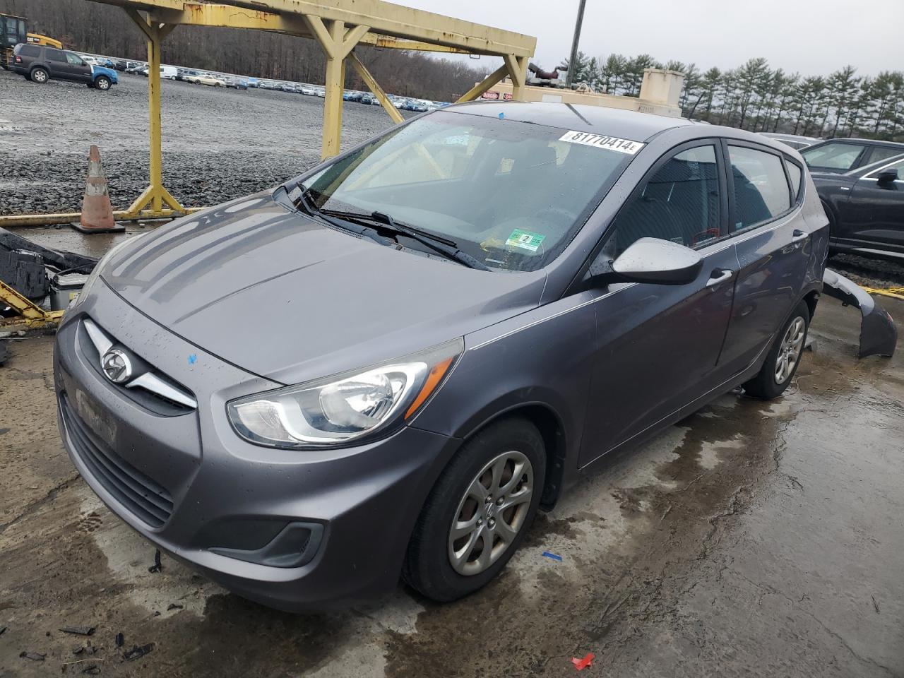 2013 Hyundai Accent Gls VIN: KMHCT5AE5DU138039 Lot: 81770414