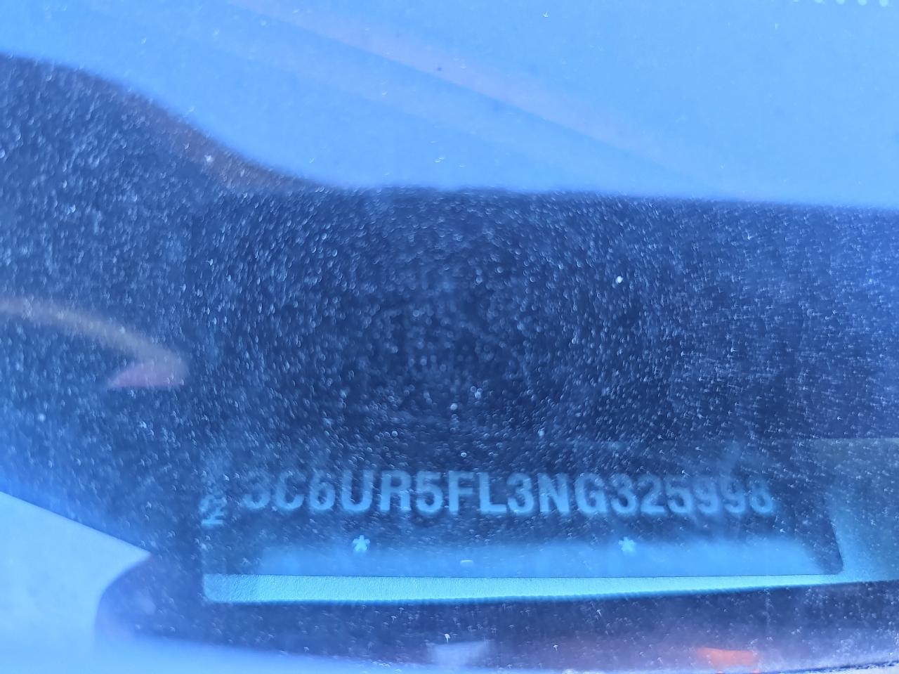 2022 Ram 2500 Laramie VIN: 3C6UR5FL3NG325998 Lot: 80553804