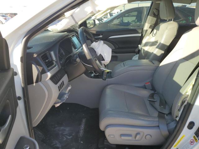 Parquets TOYOTA HIGHLANDER 2016 Biały