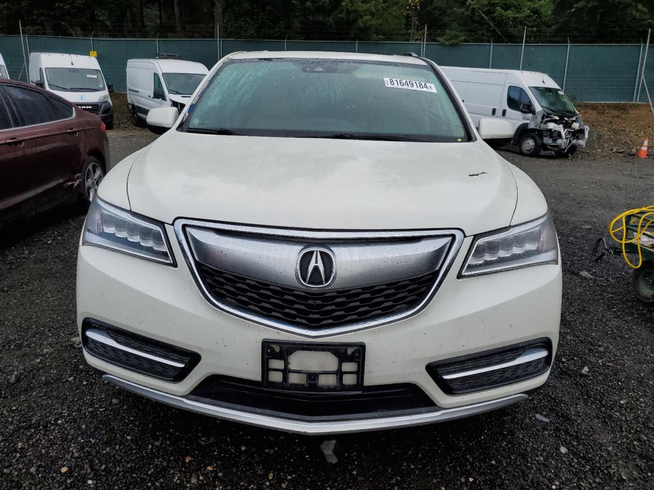 VIN 5FRYD4H69GB038599 2016 ACURA MDX no.5