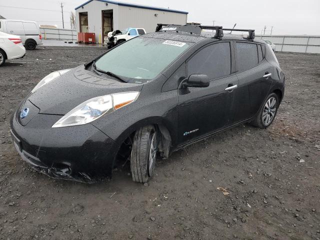  NISSAN LEAF 2013 Чорний