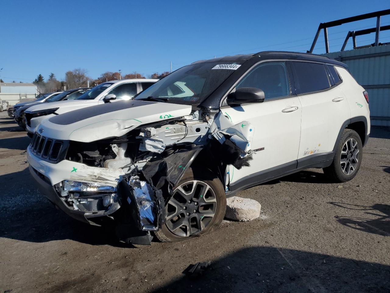 2021 Jeep Compass Trailhawk VIN: 3C4NJDDB9MT520048 Lot: 79666344