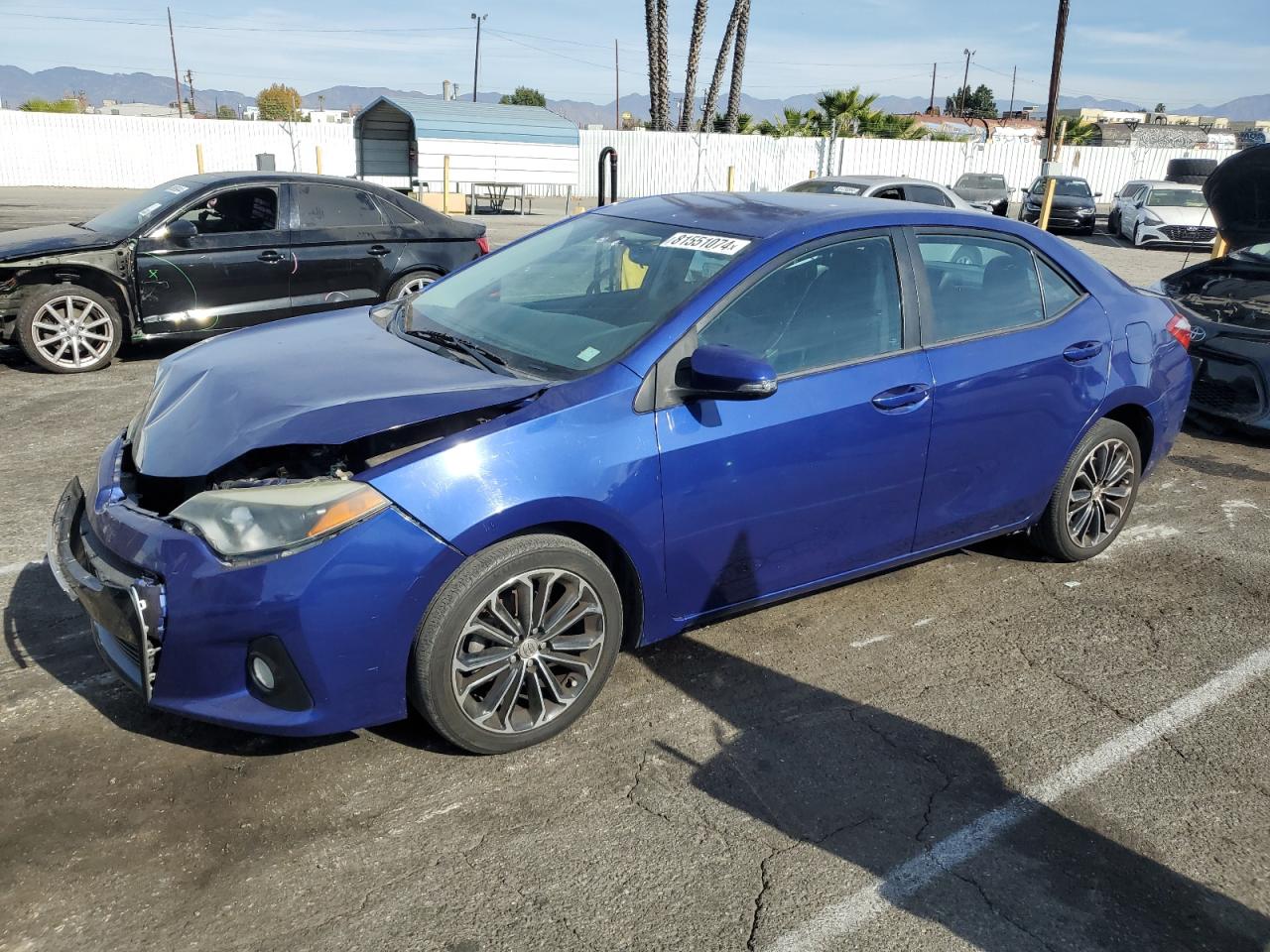 VIN 5YFBURHE2GP448919 2016 TOYOTA COROLLA no.1