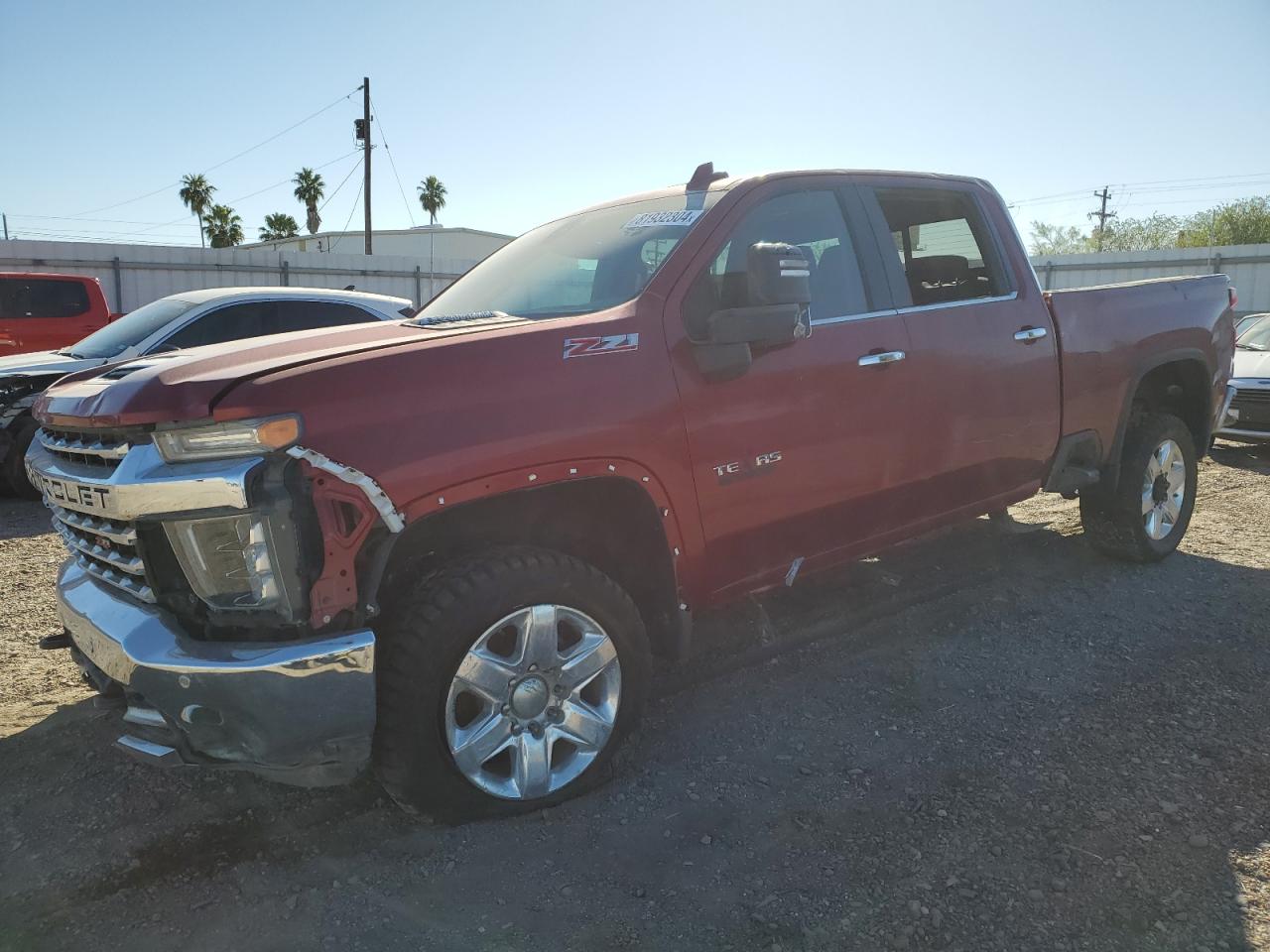 2022 Chevrolet Silverado K2500 Heavy Duty Ltz за продажба в Mercedes, TX - Front End