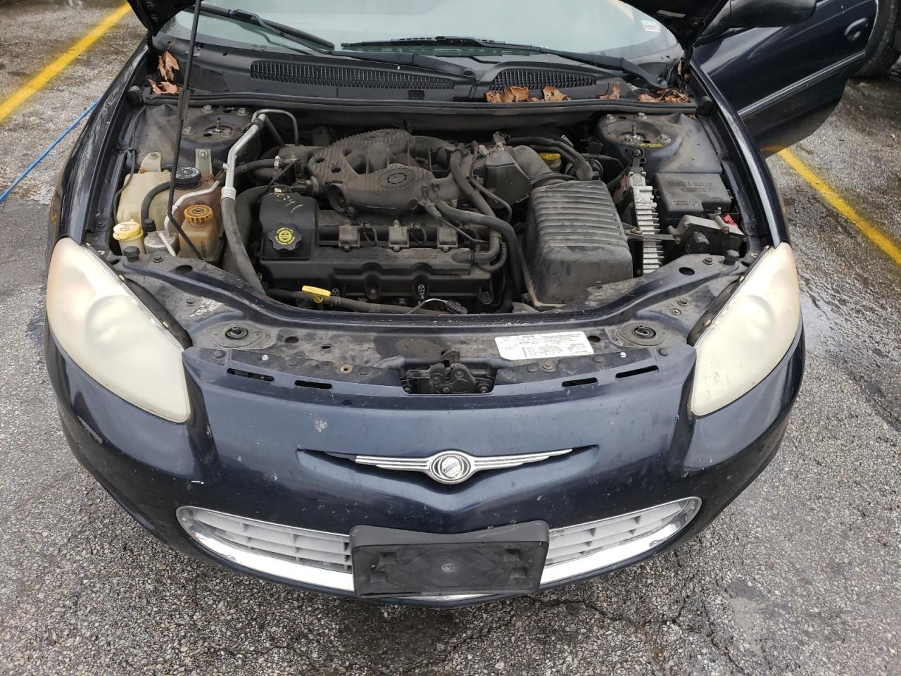 2002 Chrysler Sebring Lxi VIN: 1C3EL55R22N329259 Lot: 80549924