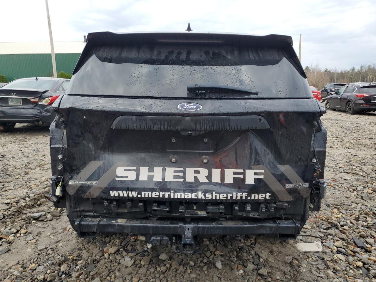 2022 Ford Explorer Police Interceptor VIN: 1FM5K8AB4NGB76218 Lot: 79253264