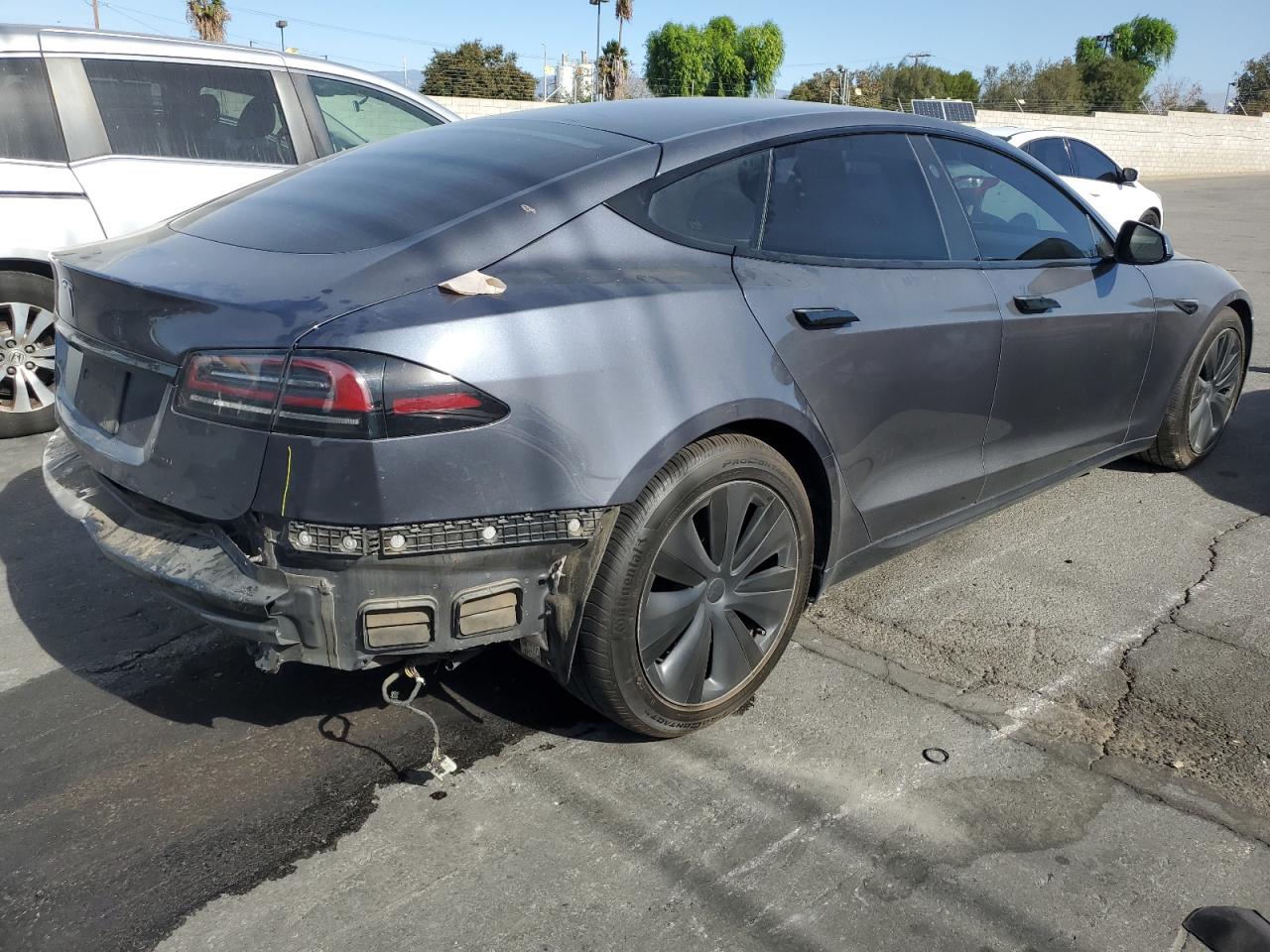 VIN 5YJSA1E55NF473370 2022 TESLA MODEL S no.3