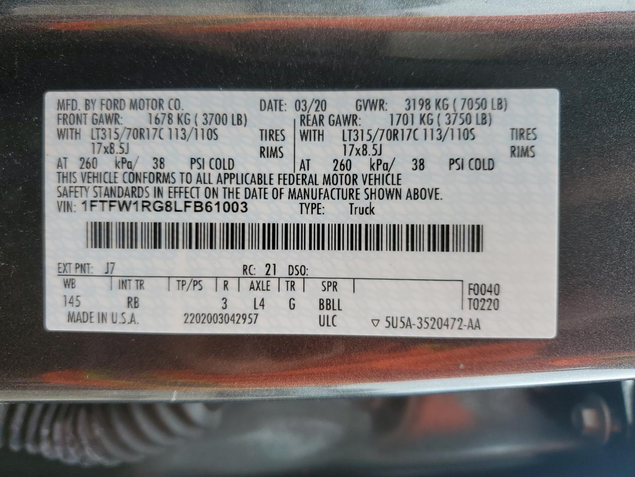 2020 Ford F-150 - Image 12