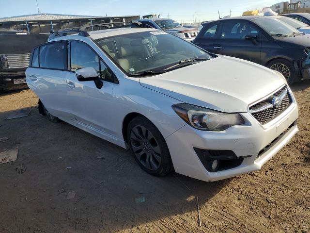  SUBARU IMPREZA 2016 Білий