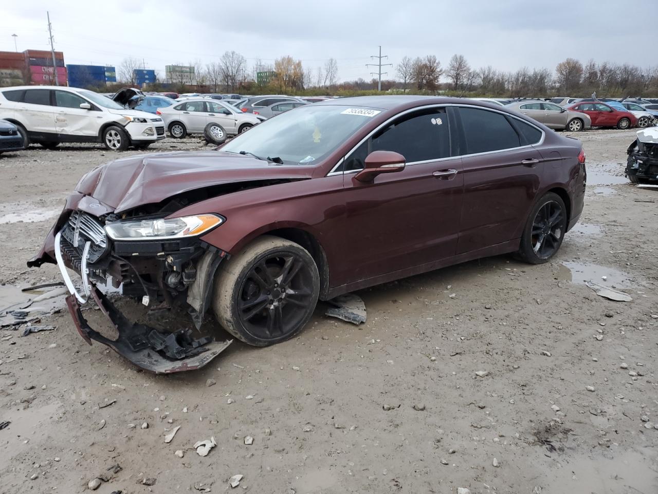 VIN 3FA6P0K90FR301741 2015 FORD FUSION no.1