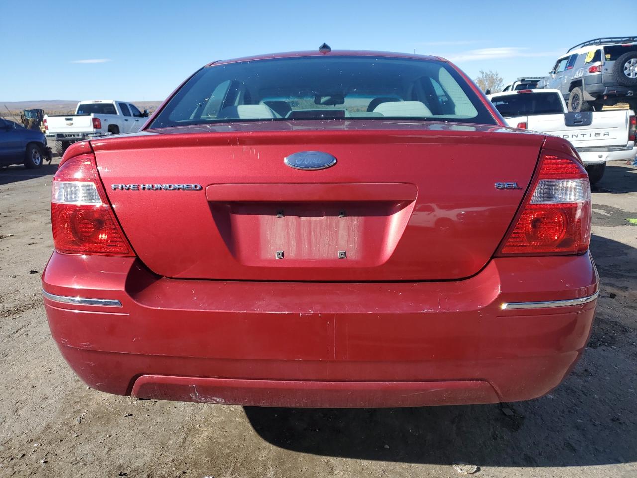 2007 Ford Five Hundred Sel VIN: 1FAHP24167G132555 Lot: 81076624