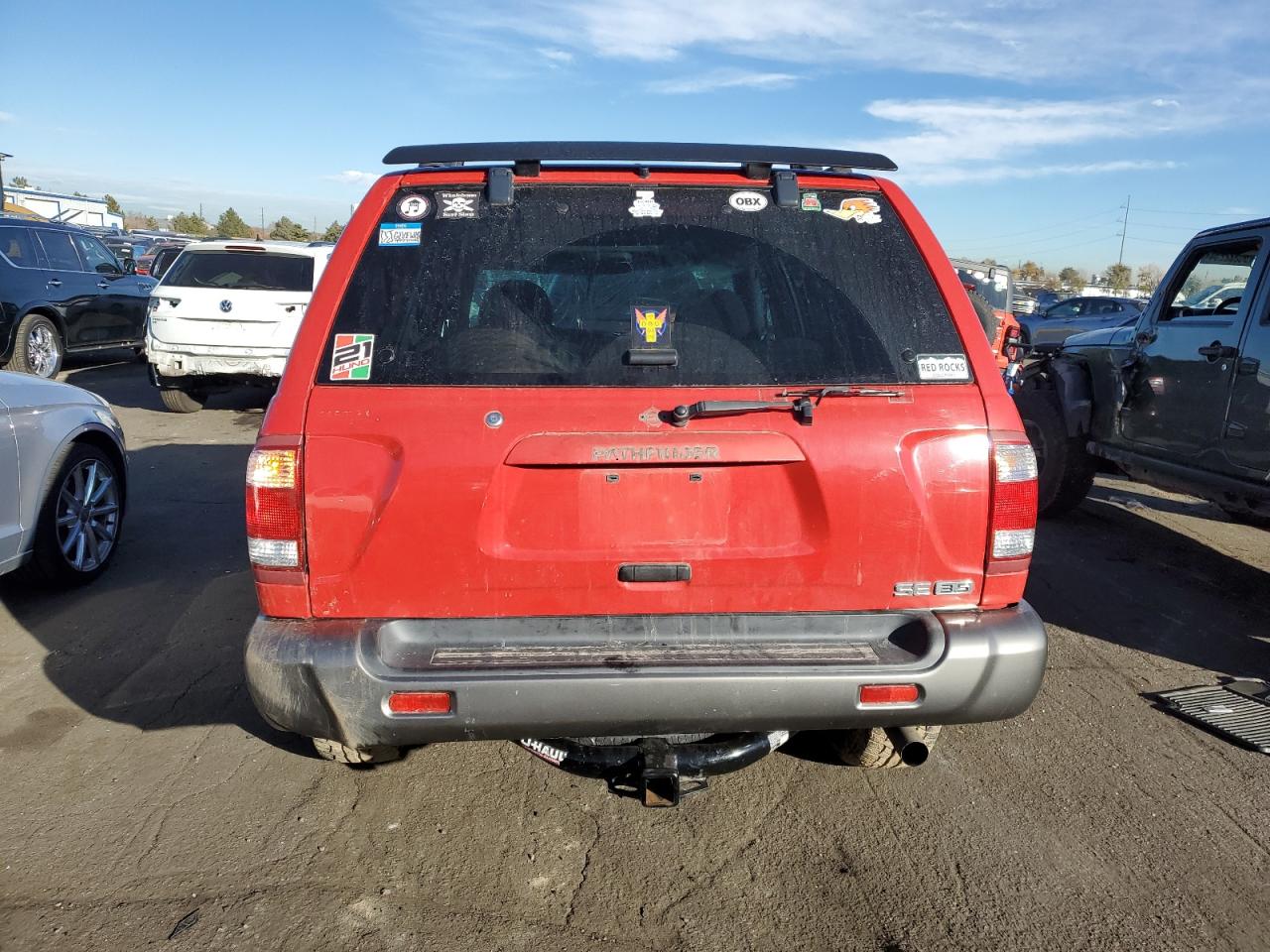 2001 Nissan Pathfinder Le VIN: JN8DR07Y71W519049 Lot: 80586994