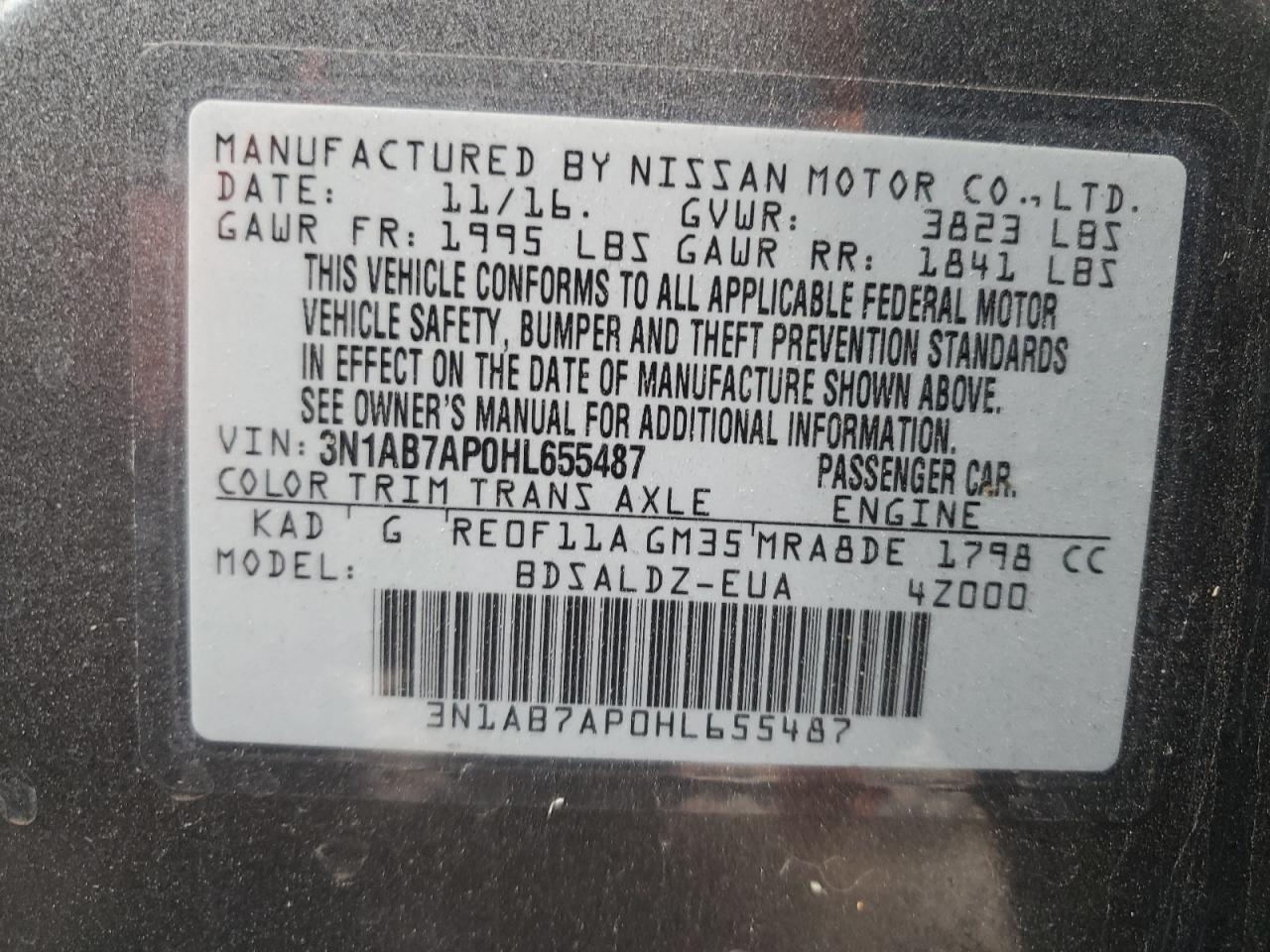 2017 Nissan Sentra - Image 12