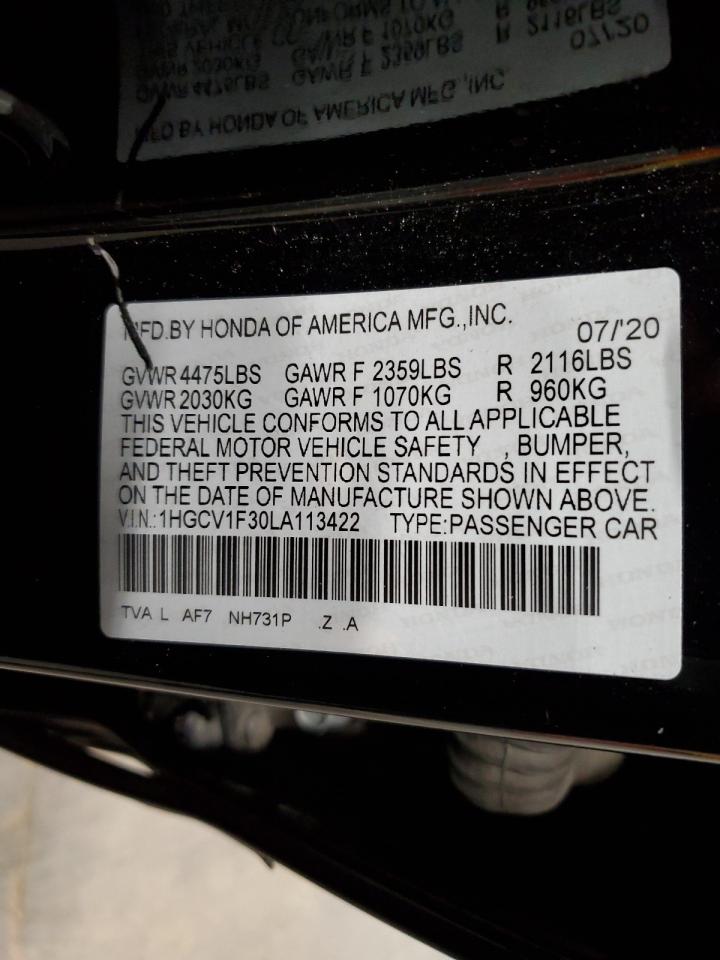 2020 Honda Accord - Image 12