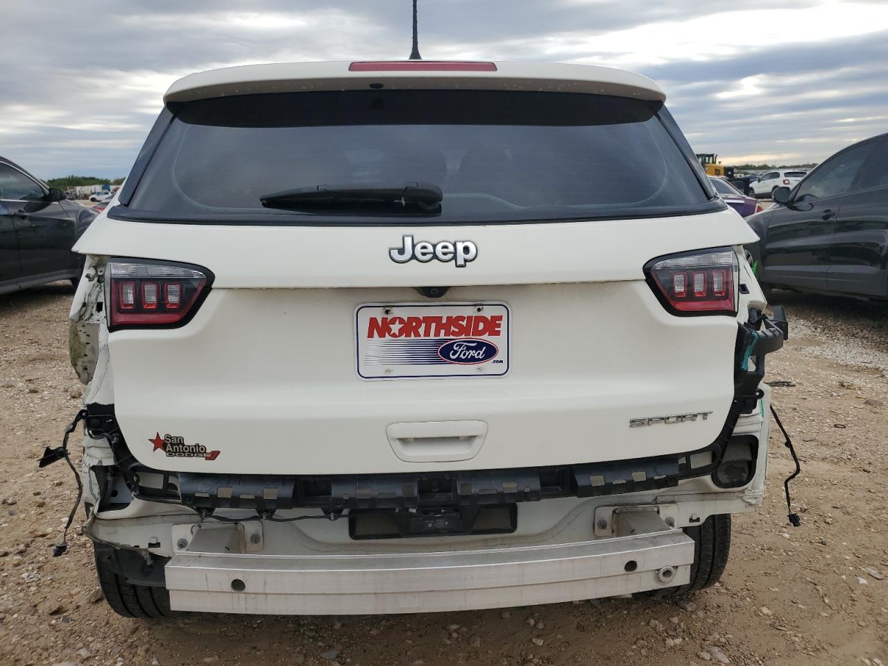 2020 Jeep Compass Sport VIN: 3C4NJCAB2LT247001 Lot: 78917804