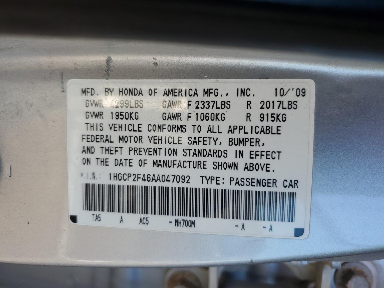 2010 Honda Accord - Image 14