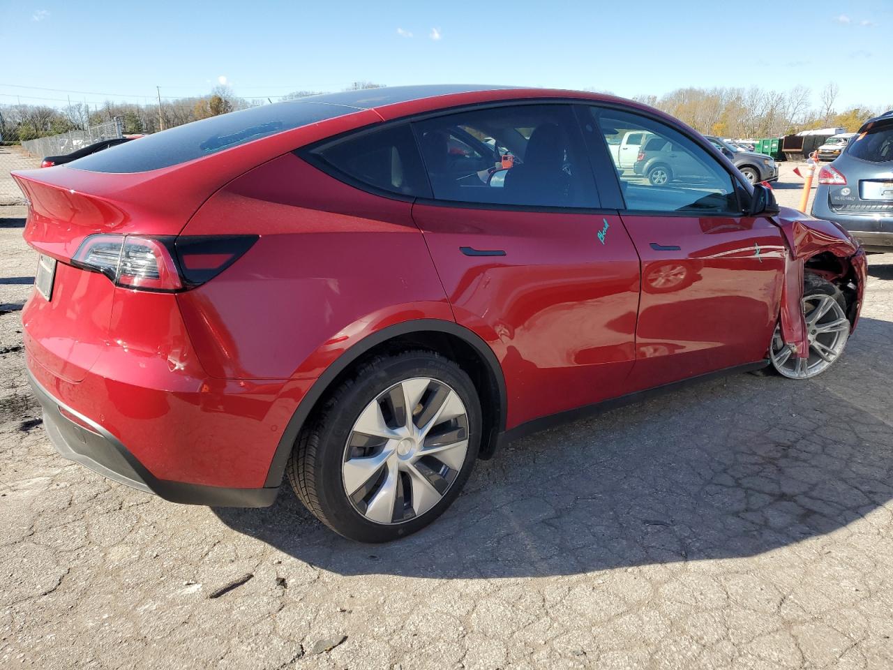 VIN 5YJYGDEE5LF026643 2020 TESLA MODEL Y no.3