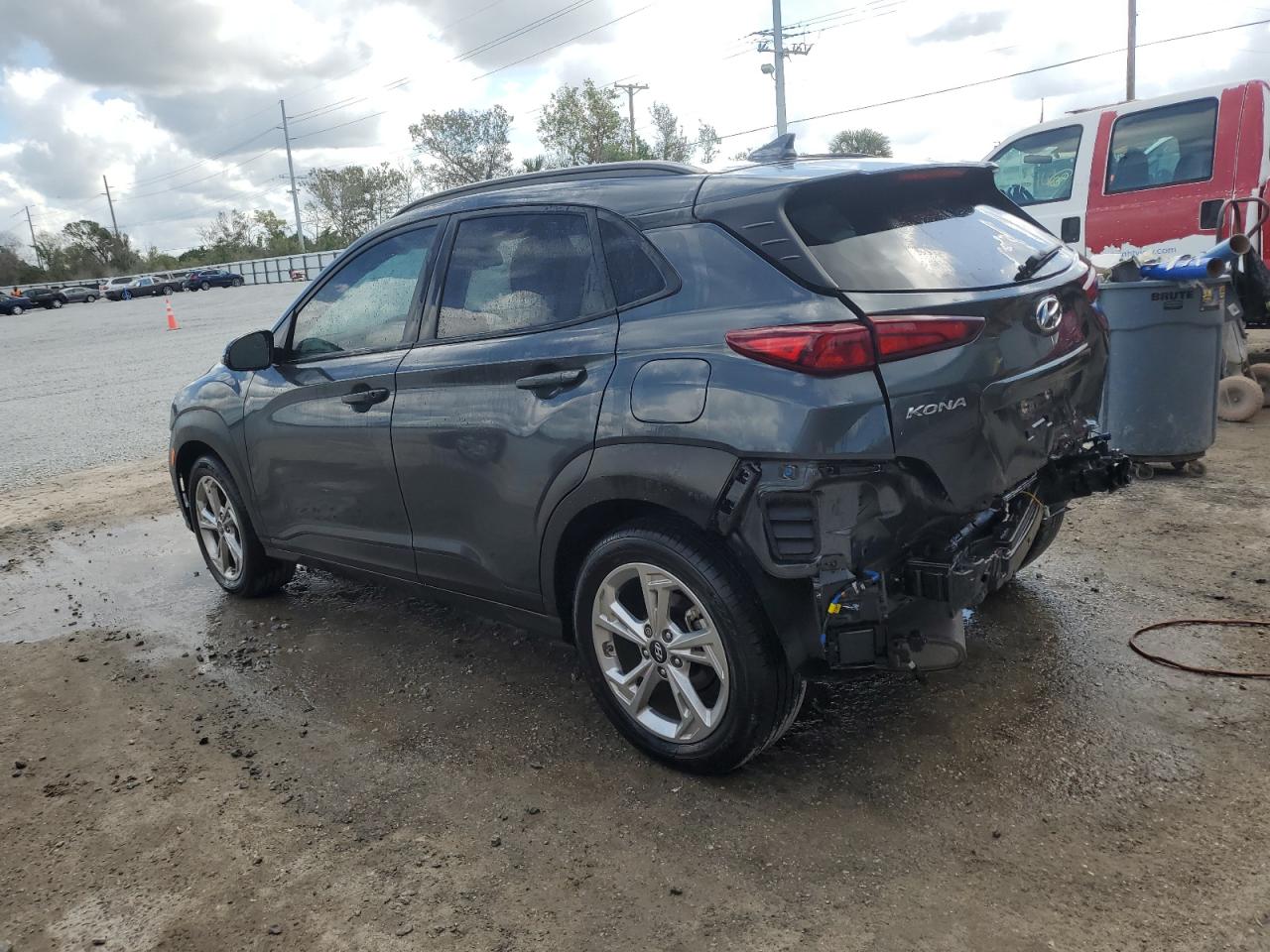 2022 Hyundai Kona Sel VIN: KM8K62AB4NU755232 Lot: 79924544