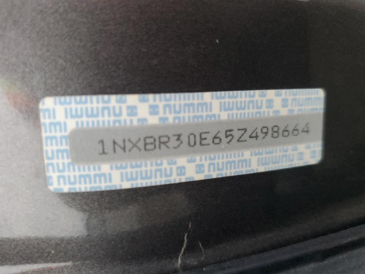 2006 Toyota Corolla Ce VIN: 1NXBR30E65Z498664 Lot: 83083774