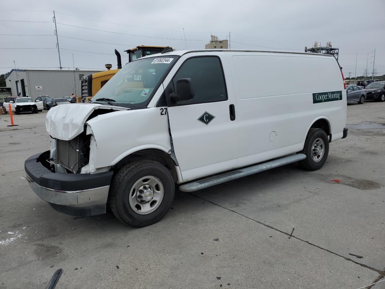 VIN 1GCWGAFP0M1238737 2021 CHEVROLET EXPRESS no.1