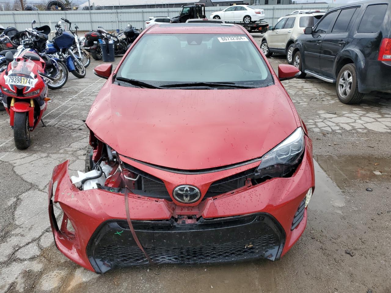 2019 Toyota Corolla L VIN: 2T1BURHE0KC208681 Lot: 80732304