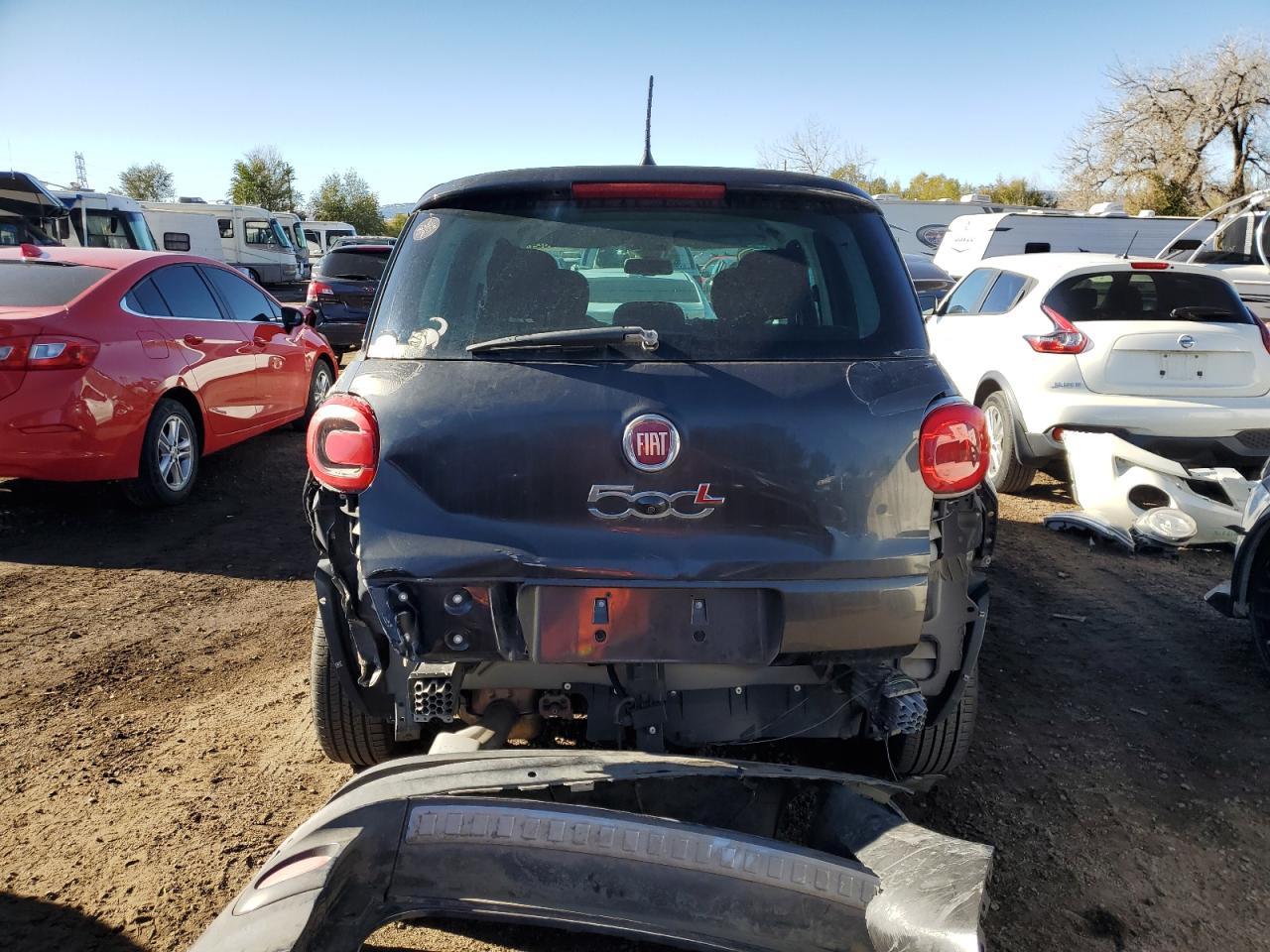 2017 Fiat 500L Pop VIN: ZFBCFAAH6HZ039885 Lot: 80780824