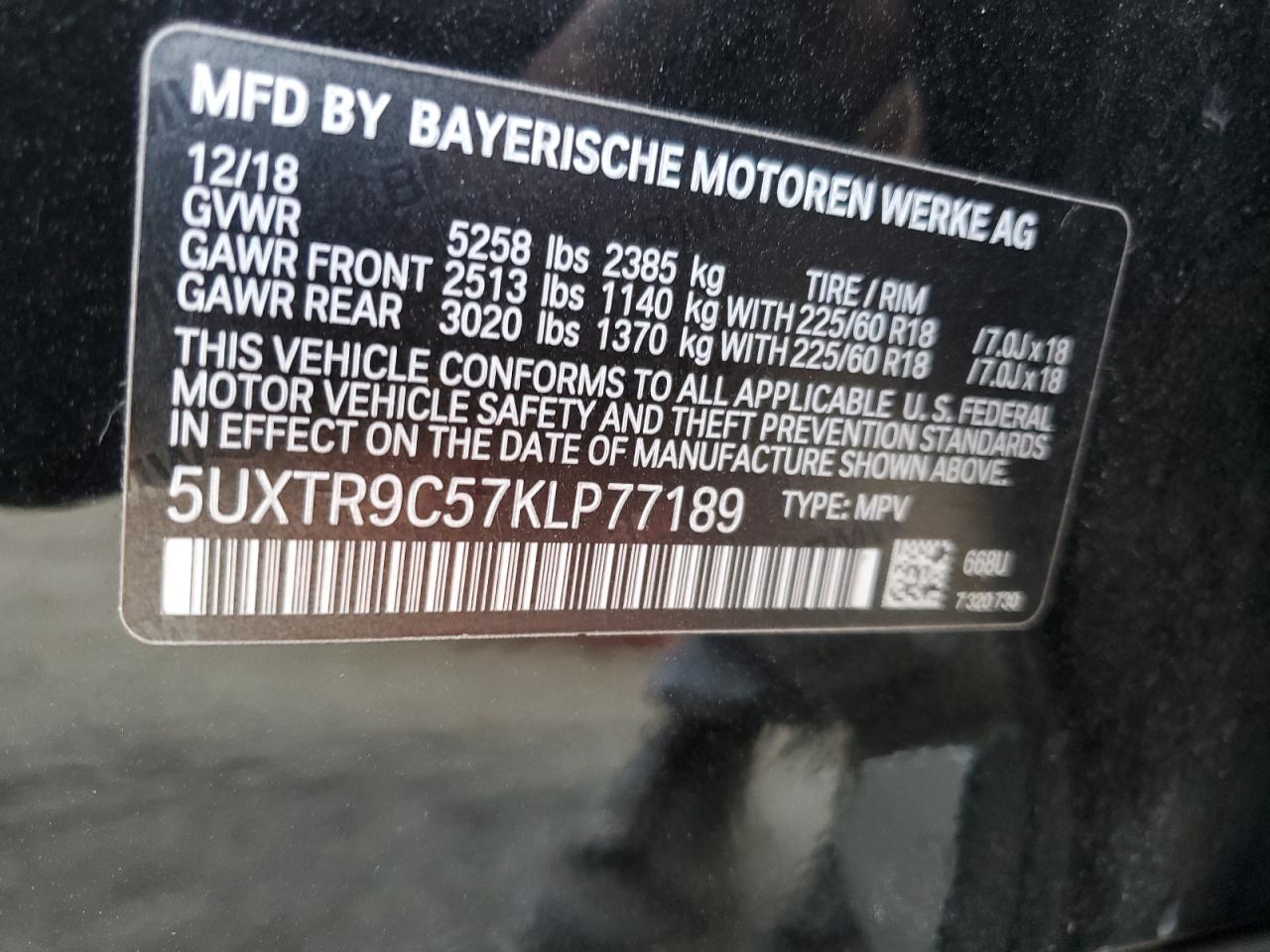 2019 BMW X3 - Image 12
