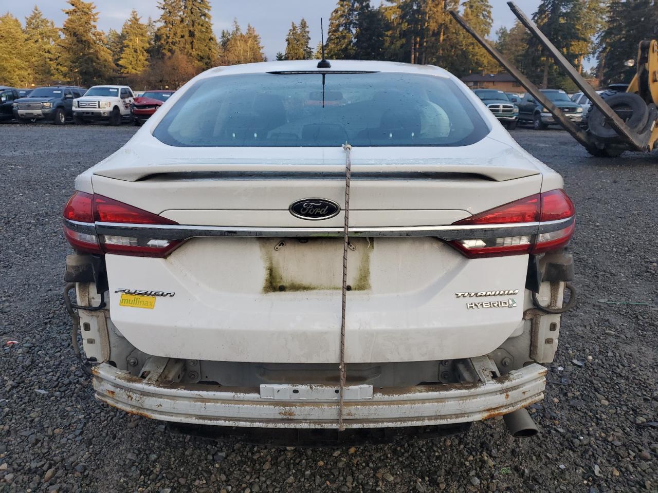 2018 Ford Fusion Titanium/Platinum Hev VIN: 3FA6P0RU5JR269940 Lot: 80893544