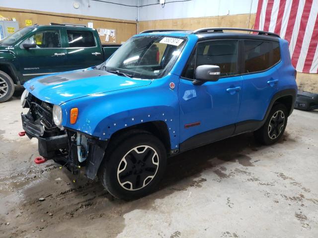 2015 Jeep Renegade Trailhawk na sprzedaż w Kincheloe, MI - Front End