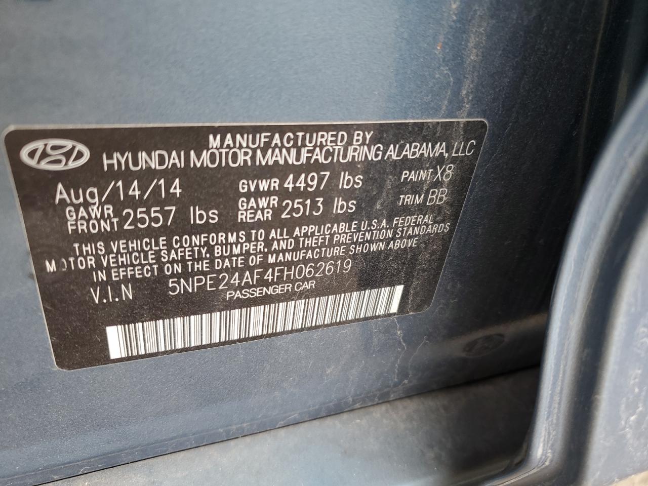 2015 Hyundai Sonata - Image 14