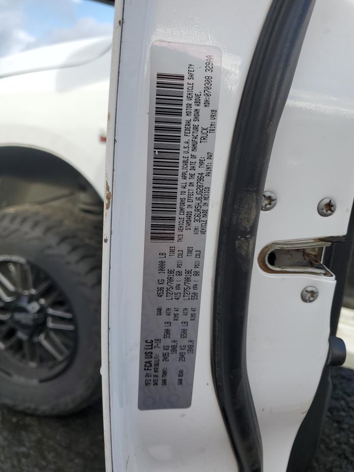 2018 Ram 2500 St VIN: 3C6UR5HJ6JG287964 Lot: 80797064