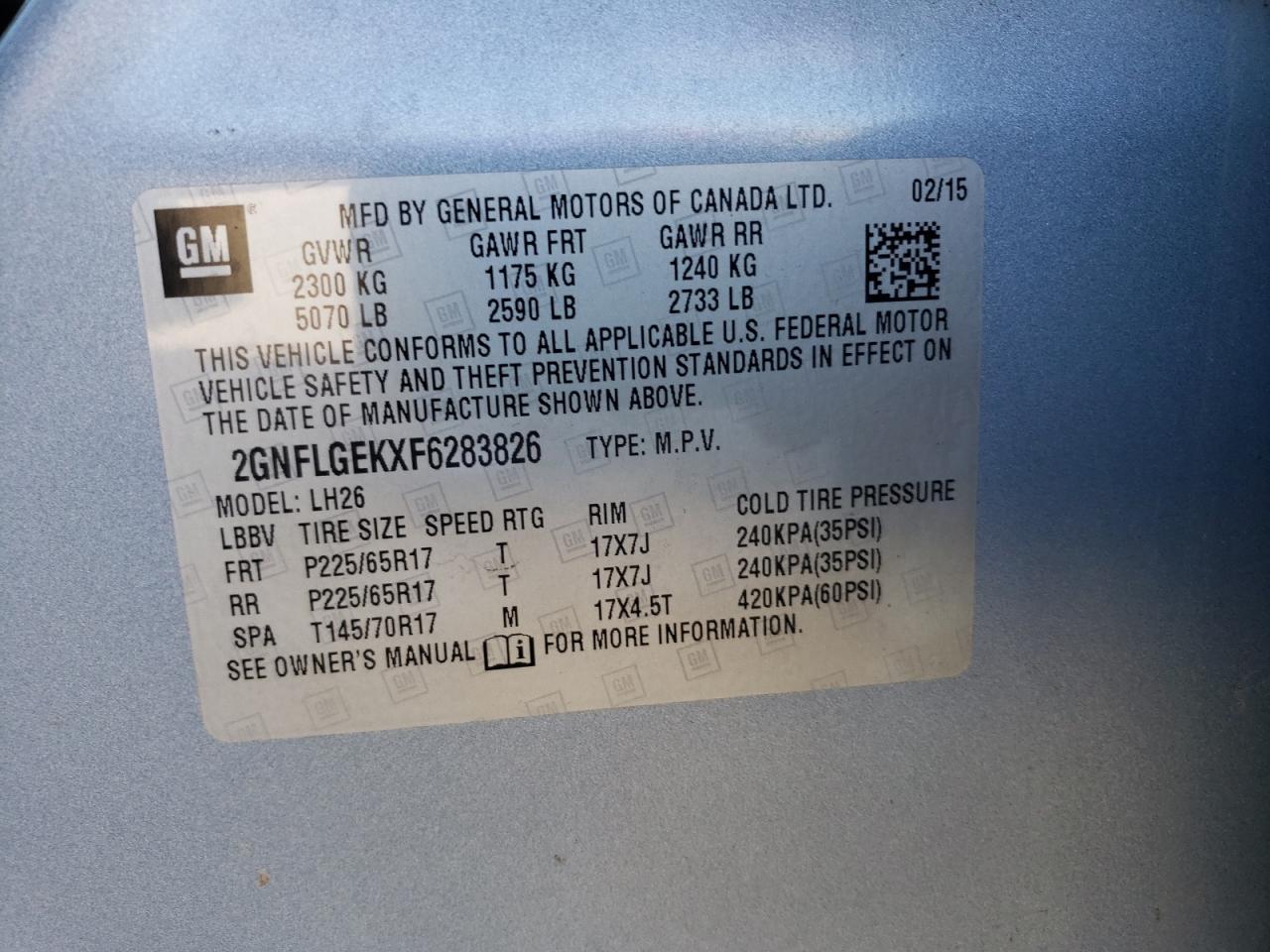 2016 Chevrolet Equinox - Image 15