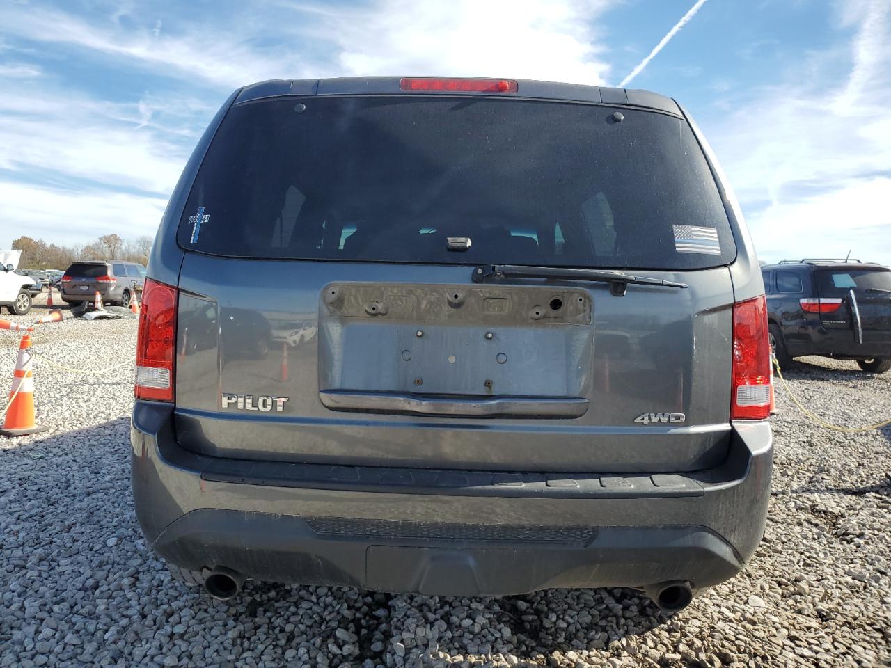 2012 Honda Pilot Exl VIN: 5FNYF4H54CB074584 Lot: 80132494